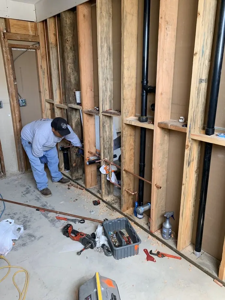 Commercial rough-in plumbing for Trenchless Sewer Repair in Los Olivos